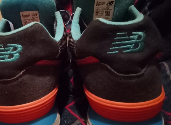 Men's sz 12 New Balance Running shoes - Picture 4 of 5